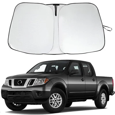 Parabrisas delantero para Nissan Frontier 2006-21 parasol cubierta bloque UV Foto 1 de 4