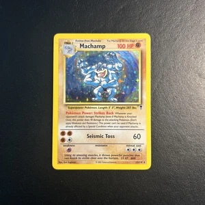 Machamp 15/110 Legendary Collection Pokemon Card Holo Rare Lightly Played LP - Picture 1 of 8