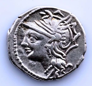 Sc-República Romana-Appuleia. Denarius 104 a. C. Roma. Silver 3,9 G - Imagen 1 de 2