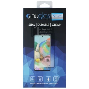 Nuglas Crystal Clear Premium Tempered Glass for Google Pixel 3 XL - Clear - Picture 1 of 2