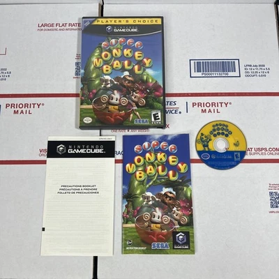 Super Monkey Ball (Nintendo GameCube) CIB- MINT DISK - Same DAY SHIP - WARRANTY - Image 1 of 4