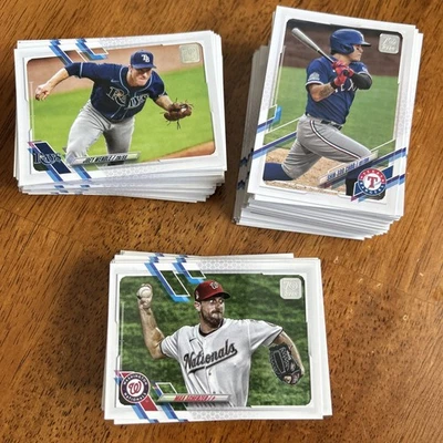 2021 Topps Series 1 and 2 Base Set #251-700 Complete Your Set You Pick - Image 1 of 2