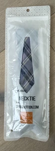 Spring Notion Boy's Pre-tied Woven Zipper Necktie - Blue/Purple - NEW!! - Picture 1 of 4