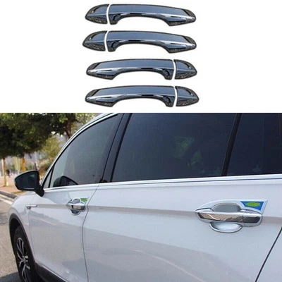 For Volkswagen Tiguan 2017-2021 Cover Trim Silver ABS Exterior Side Door Handle - Изображение 1 из 4