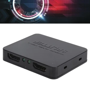 1 In 2 Out HD Multimedia Interface Splitter Für Duplizieren/Spiegel Verstärker D - Bild 1 von 22
