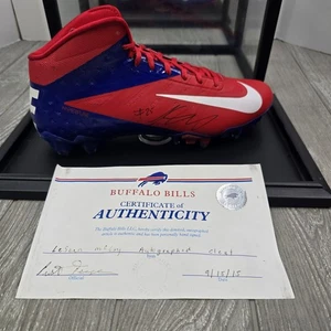 Buffalo Bills LeSean McCoy Autographed Nike Cleat With COA and Display Case - Picture 1 of 5