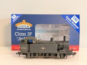 Bachmann 32-232A LMS Fowler 3F (Jinty) 47316 BR negro (cresta tardía) *renumerado* - Imagen 1 de 4