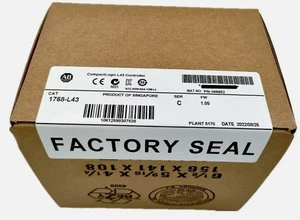 Controlador PLC 1768L43 NUEVO SELLADO Allen Bradley 1768-L43 SER C CompactLogix L43 - Imagen 1 de 4