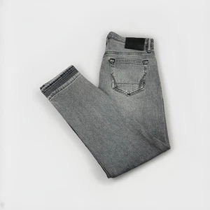 AllSaints Dean Grey Stretch Slim Jeans Mens W30 L29 - Picture 1 of 10