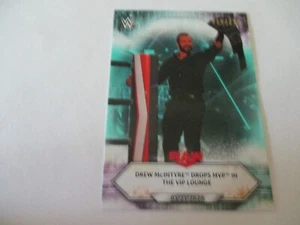 2021 Topps WWE Raw Drew McIntyre Gold "Drops MVP" Card #79 Serial #10/299 - Picture 1 of 1
