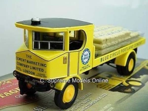 SENTINAL STEAM MODEL LORRY BLUE CIRCLE 1/50TH SIZE FLATBED EXAMPLE PKD T3412Z(=) - Picture 1 of 5