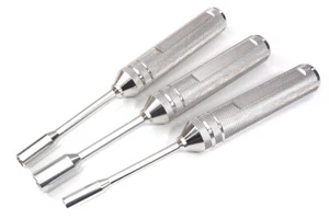 ProGrip Standard Size 6061 Alloy Hex Nut Driver Set (3) 3/16, 1/4 & 11/32in. - Picture 1 of 1