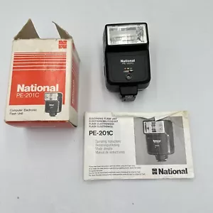 National PE-201C Computer Electronic Flash Unit Boxed - Picture 1 of 9