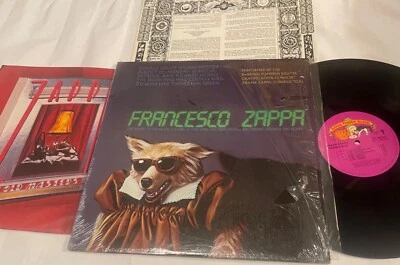 classical FRANK ZAPPA Francesco Zappa 1984 US Barking Pumpkin ST-74202 plays NM — 第 1/4 张图片