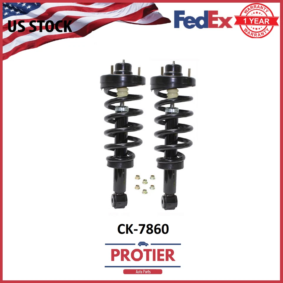 2007-13 Ford Expedition / Lincoln Continental Rear Shock Strut Kit (LH + RH) Foto 1 de 2
