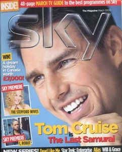 TOM CRUISE - NICOLE KIDMAN - Vintage British SKY TV Magazine March 2005 C#9 - Bild 1 von 1