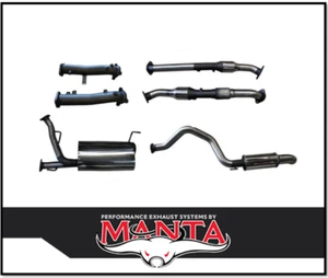 MANTA COMPLETE EXHAUST FITS TOYOTA LANDCRUISER VDJ200R 2015-2021 (SSMKTY0101) - Picture 1 of 2