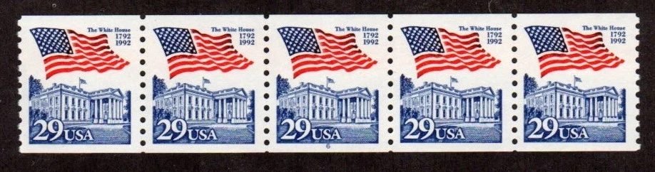 #2609 Flag over White House  PNC5  Pl #6 - MNH - Image 1 of 1