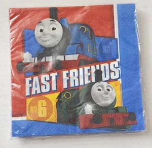 THOMAS THE TANK Luncheon NAPKINS (16) ~ Birthday Party Supplies 2-ply - Picture 1 of 4