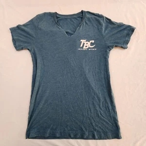 Tequesta Brewing Company Tequesta FL Blue Short Sleeve T-Shirt Women's M - Picture 1 of 7