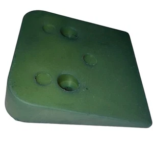 Vintage 1970’s Skateboard Tail Guard/Bone/Tail Feather Plastic Wedge Skid Plate - Picture 1 of 9