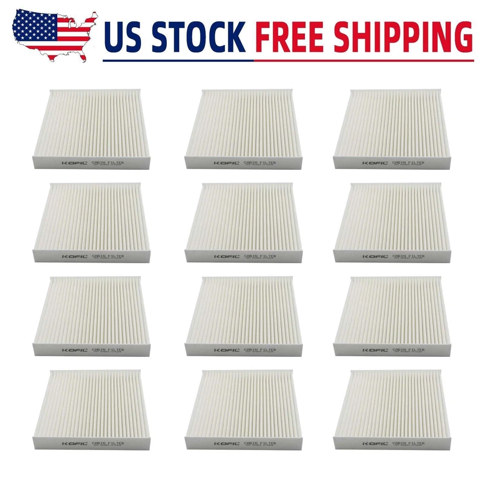 12X Cf10285 Cabin Air Filter Fits For Corolla 2009-2019 Subaru Outback 2010-2019 Foto 1 de 4