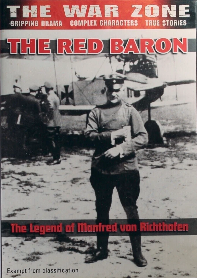 The War Zone - The Red Baron DVD (Region All, 2009) Free Post - Image 1 of 1