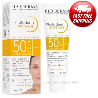 Bioderma PHOTODERM SPOT AGE SPF50+ INVISIBLE 40ml/ 1.3oz EXP 03/2027 - Image 1 of 4