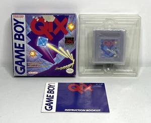 Nintendo Game Boy Qix Complete in Box CIB *Authentic/Cleaned/Tested* - Picture 1 of 15