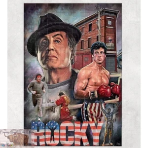 Rocky Puzzle 120 Piece Custom Handmade Jigsaw Puzzle - Picture 1 of 10