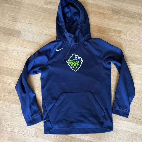Nike Minor League Baseball Hillsboro Hops Logo Hoodie Sweater Mens Small S Cover