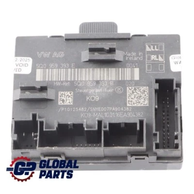 Audi A3 8V Unità Modulo Di Controllo Porta Anteriore Destra 5Q0959393B - Immagine 1 di 4