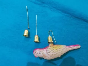 🎅 Hangers for C-6 🎅 Good Usable OR Burnt Out Christmas Figural Light Bulbs BB - Picture 1 of 11