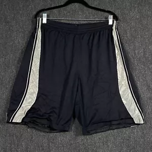 Reebok Mens Size Medium Active Shorts Black Activewear Basketball Training Logo - Picture 1 of 10