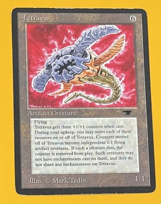 MTG TETRAVUS Antiquities (OldManMTG 005-004) - Image 1 of 2