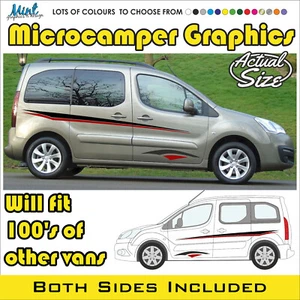 CITROEN BERLINGO MICROCAMPER Motorhome Camper Decals Stickers Vinyl Graphics 033 - Picture 1 of 4