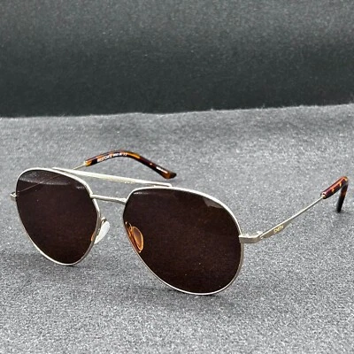 Gafas de sol Smith Westgate estilo "aviador" doradas con lentes polarizadas - Usadas Foto 1 de 4