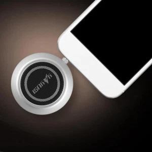 Mini Speaker Portable Sound Box for Phone Notebook Laptop Tablet (Silver) - Afbeelding 1 van 7
