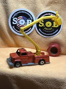 Lesney Matchbox 1977 Snorkel Fire Engine No 13 Red Fire Truck 1:64 EX Cond - Picture 1 of 9
