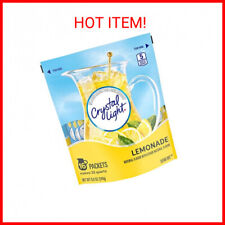 Crystal Light Sugar-Free Lemonade Naturally Flavored Powdered Drink Mix 16 Count