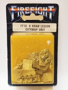 1991 ALTERNATIVE ARMIES - FIREFIGHT FF10 6 KHAN LEGION CITYMAP UNIT - WARHAMMER - Picture 1 of 4