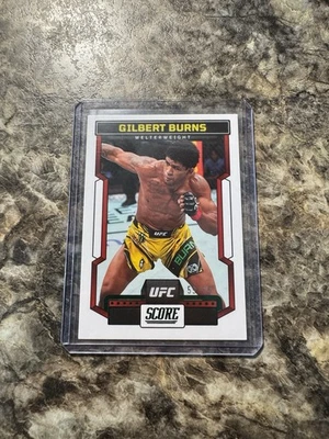 2023 Panini UFC Chronicles Score Gilbert Burns #/99 No. 196 - Image 1 of 2