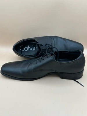Calvin klein 黑色 Gunther 牛津男式正装鞋 10 码 - 二手 — 第 1/4 张图片