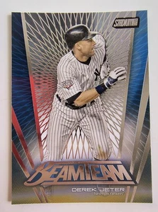 Tarjeta insertada del equipo Derek Jeter Beam 2017 Topps Stadium Club - Imagen 1 de 2