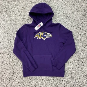 NFL Baltimore Ravens Hoodie NFL Team Bekleidung Herren Medium Lila Schwarz Neu mit Etikett - Bild 1 von 5