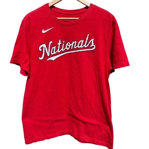 James Wood Washington Nationals Nike Red jersey T-shirt Size Medium - Picture 1 of 5