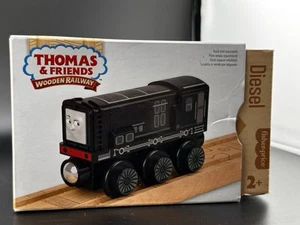 Thomas & Friends Wooden Railway Train Tank Engine - HBJ84 Diesel NEW - Picture 1 of 5