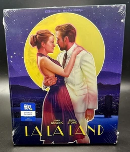 LA LA LAND BEST BUY EXCLUSIVE 4K UHD BLU-RAY STEELBOOK *SEALED READ DESCRIPTION* - Foto 1 di 21