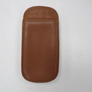 LEVENGER TWO PENS & YOUR GLASSES BROWN LEATHER CASE - Picture 1 of 6