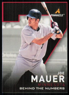 2013 Pinnacle Behind the Numbers Joe Mauer Minnesota Twins #BN7 Foto 1 de 2